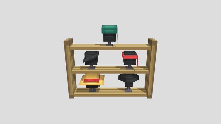 pirat hat pack 3D Model
