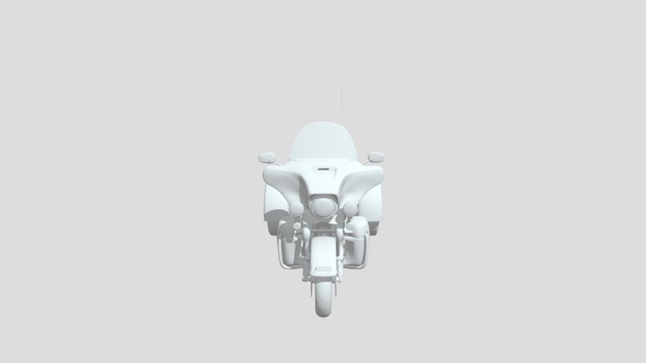 Harley Davidson Tri Glide 2015 – Kostenloses 3D-Modell STL