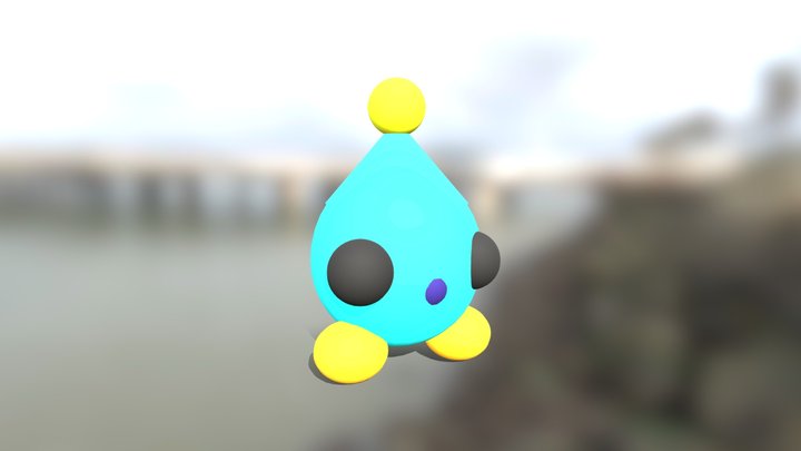 Bubbly 3D Model