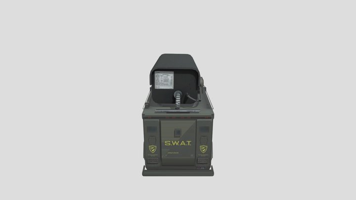 Camera Van 3D Model