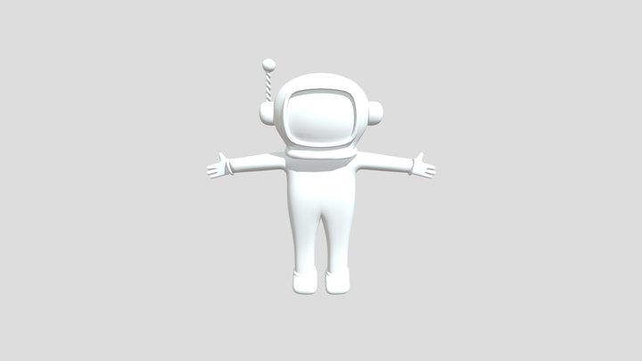 1ST astronaut 3D Model