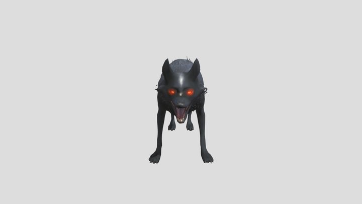 king shadow dog 3D Model