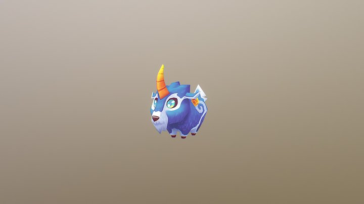 Goat Unicorn - Internal TT 3D Model