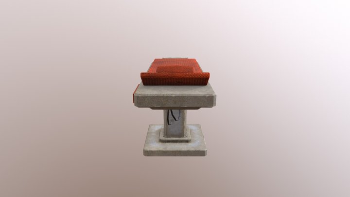 Medbay Bed 3D Model