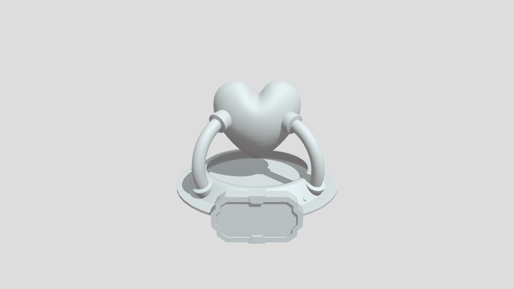 BT21 UFO 3D Model (No Texture)