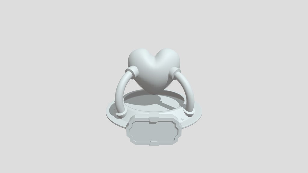 BT21 UFO 3D Model (No Texture)