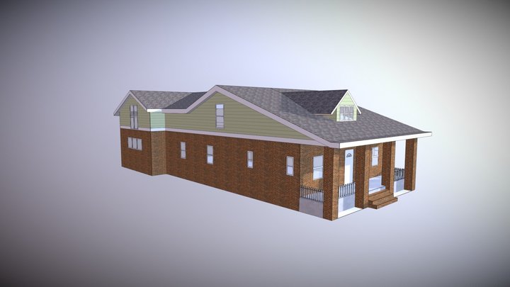 21st Ave Corridor - Bldg 56 3D Model
