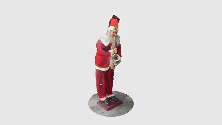 Father Christmas 3D Model