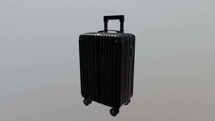Trolley Bag 3D Model