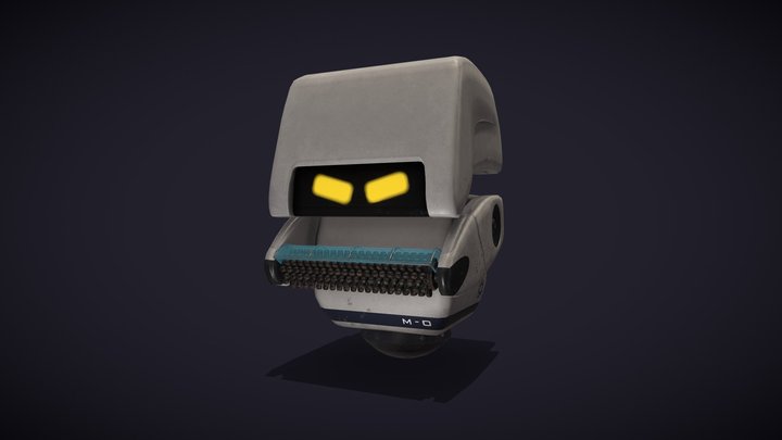 M-O (from WALL-E) 3D Model