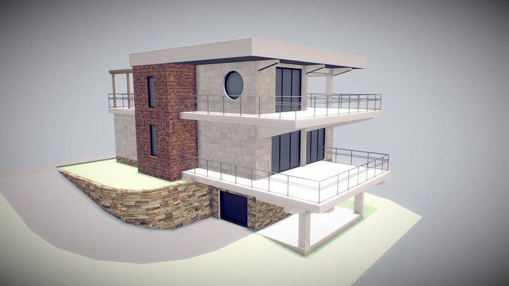 House 01 3D Model