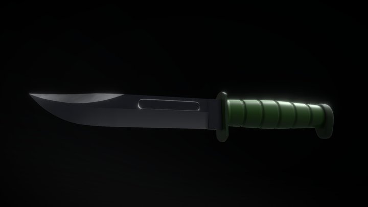 Knife 3D Model