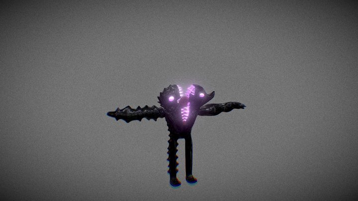 Hellish Naughtified Bittergiggle Re-Texturized 3D Model