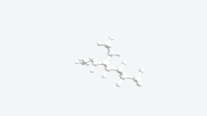 2-Ethylhexyl vinyl ether 3D Model — CAS 103-44-6