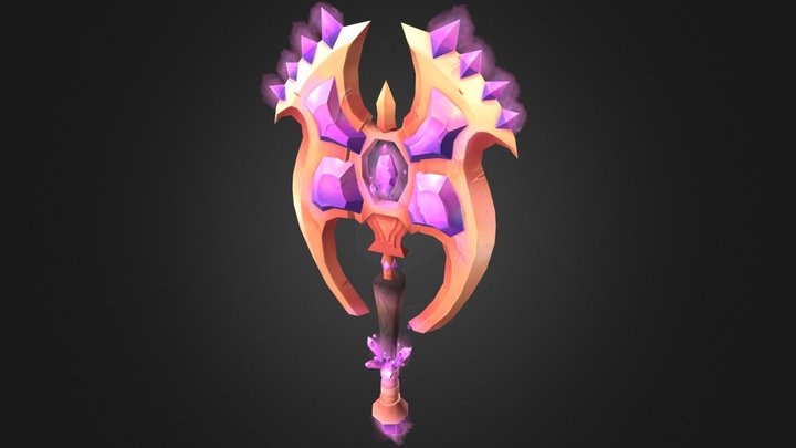 WeaponCraft, WoW Inspired axe 3D Model