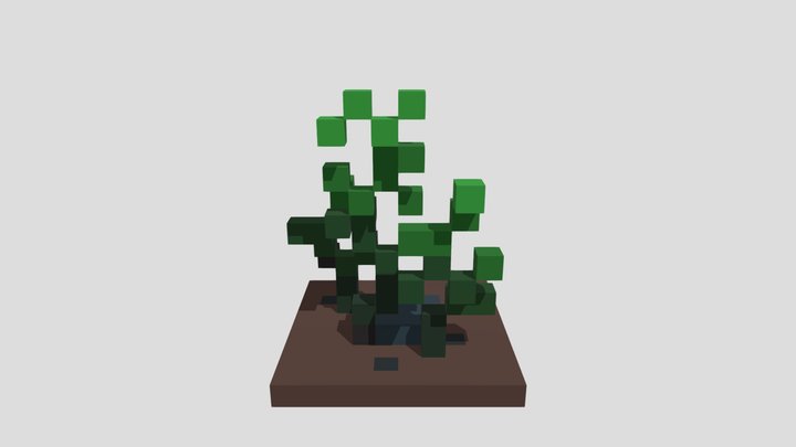 Nordic Seaweed - Voxel 32x32 – Kostenloses 3D-Modell STL