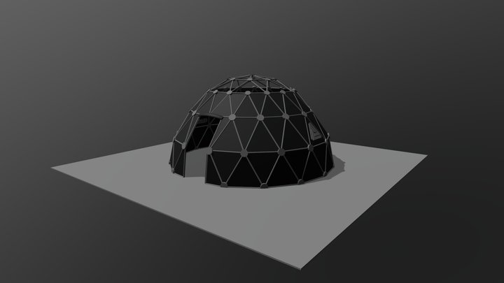 Geo Dome 3D Model