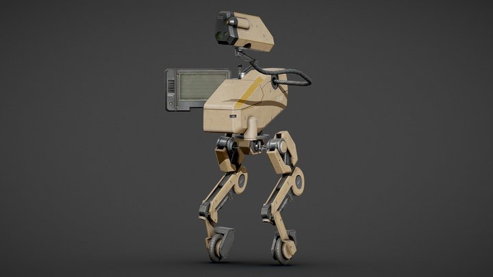 Metal Gear Mk. II 3D Model