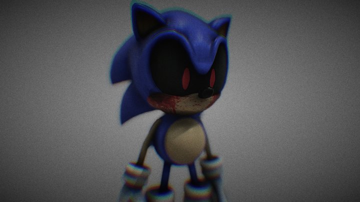 Sonic.EXE 3D Model