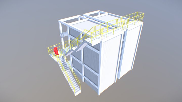 Regasification Module  - Draf 80% 3D Model