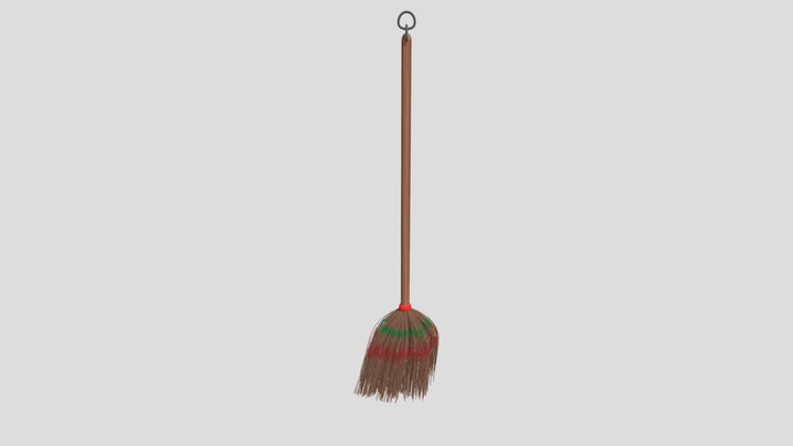 Broom 3D Model