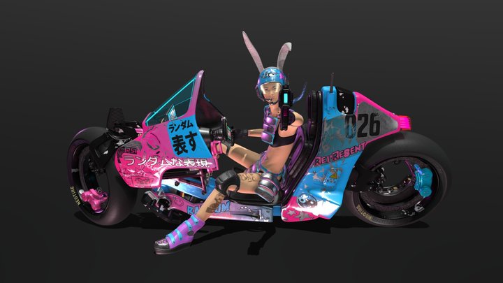 Moto E Random Represent 3D Model