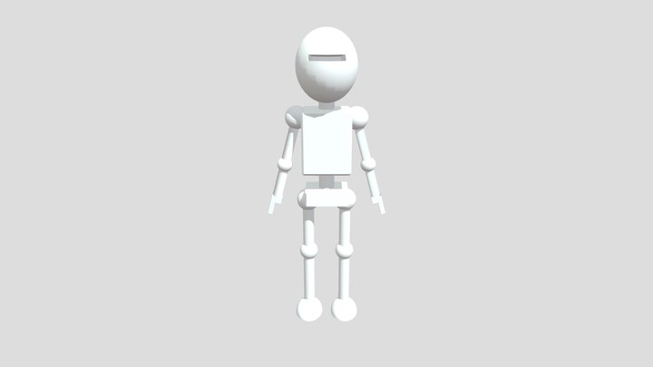 Animacio Agil Deformació 3D Model
