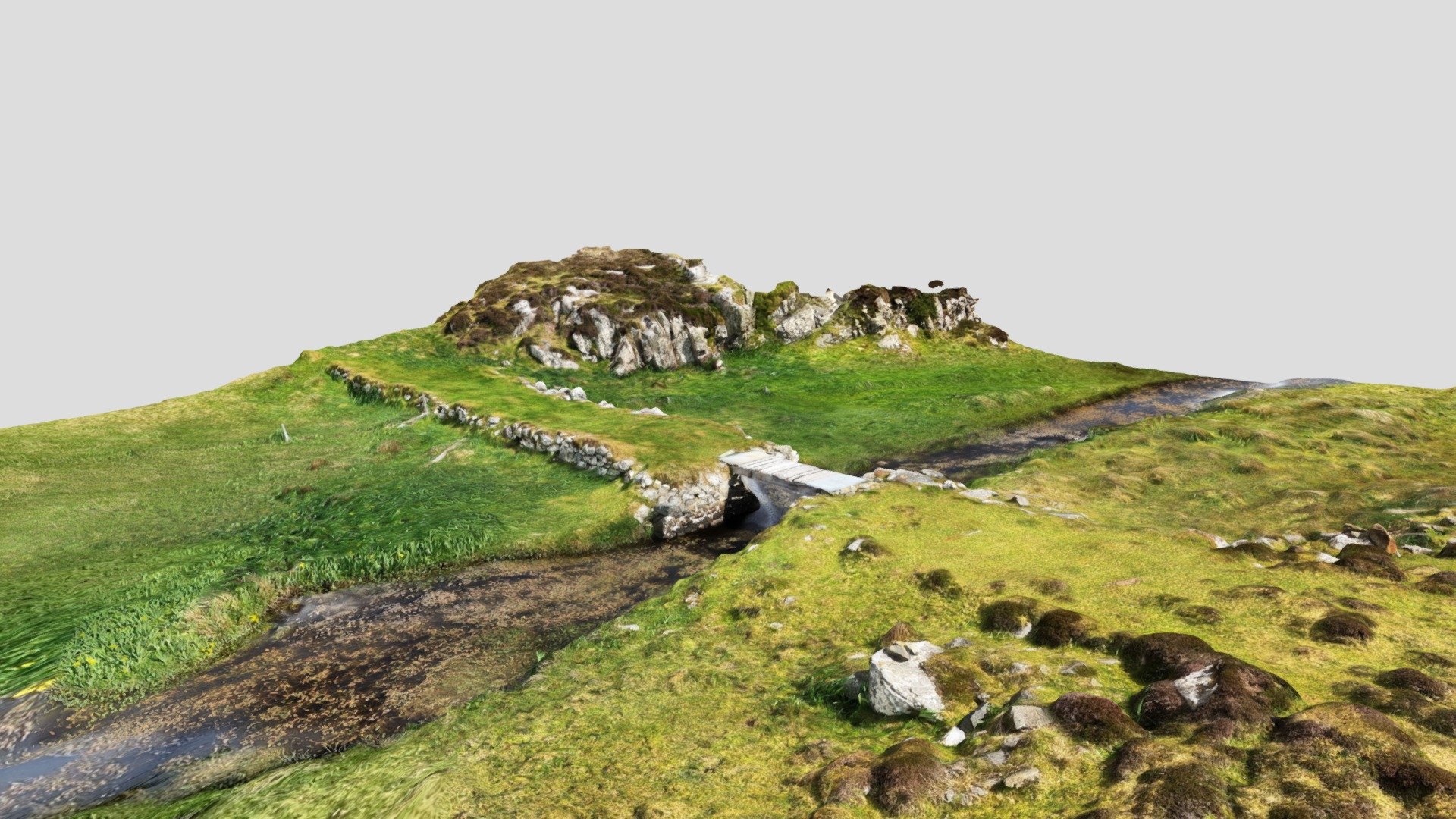 Nunton Canal S Causeway & Bridge - 3D model by Smilemaker [470e24d ...