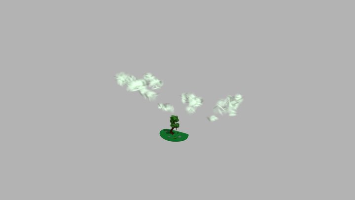 funky lil tree 3D Model