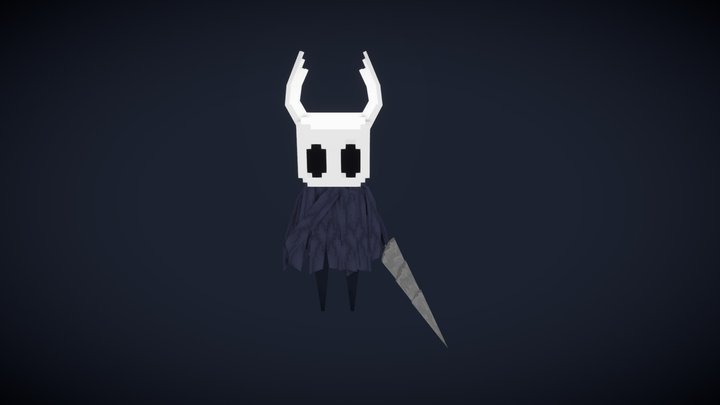 Hollow Knight  V2 - BlockBench 3D Model