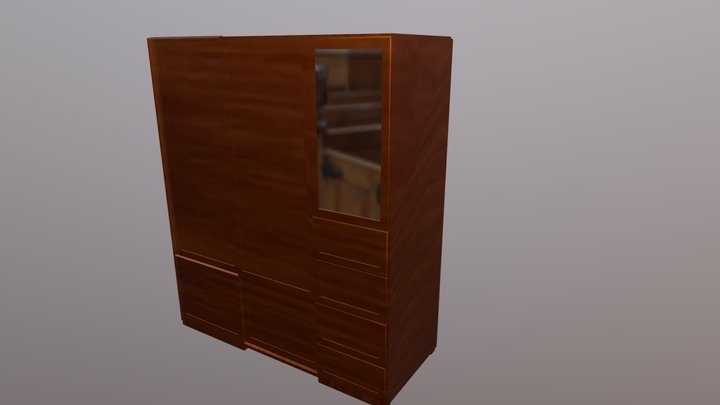 Ropero moderno 3D Model