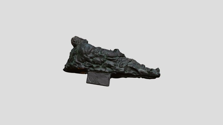 POETA CHE RIPOSA 3D Model