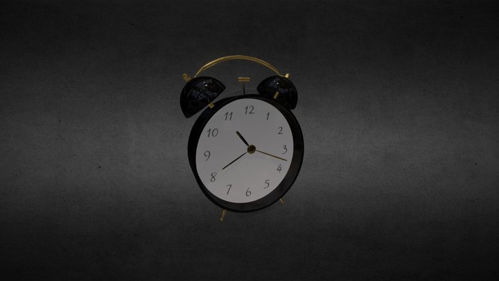Alarm Clock 3D Model