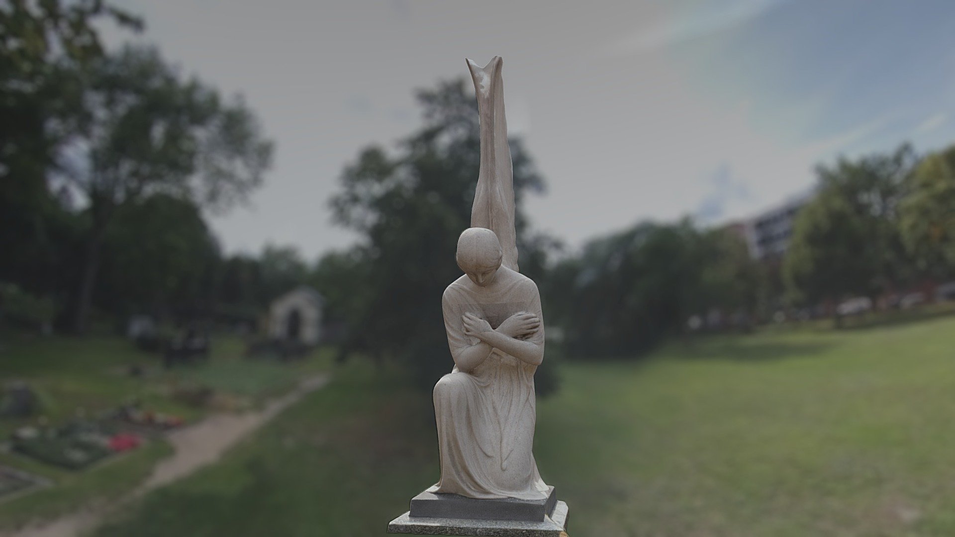 Kniende Engel / Kneeling Angel - #2 - In context — Sketchfab embed 3D viewer
