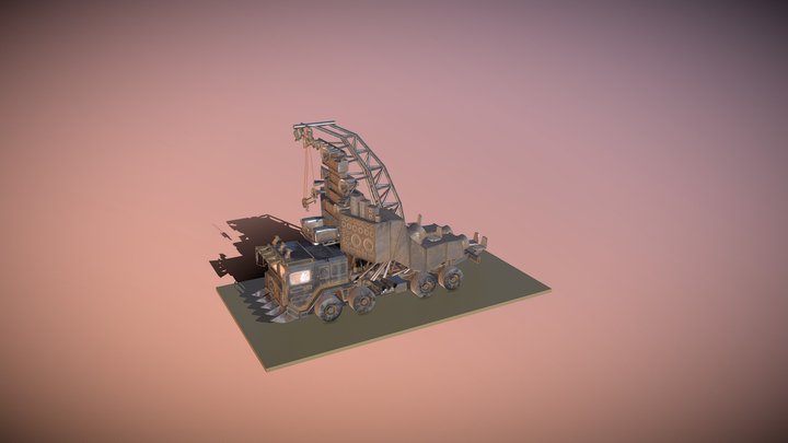 MadMax Doof Wagon 3D Model