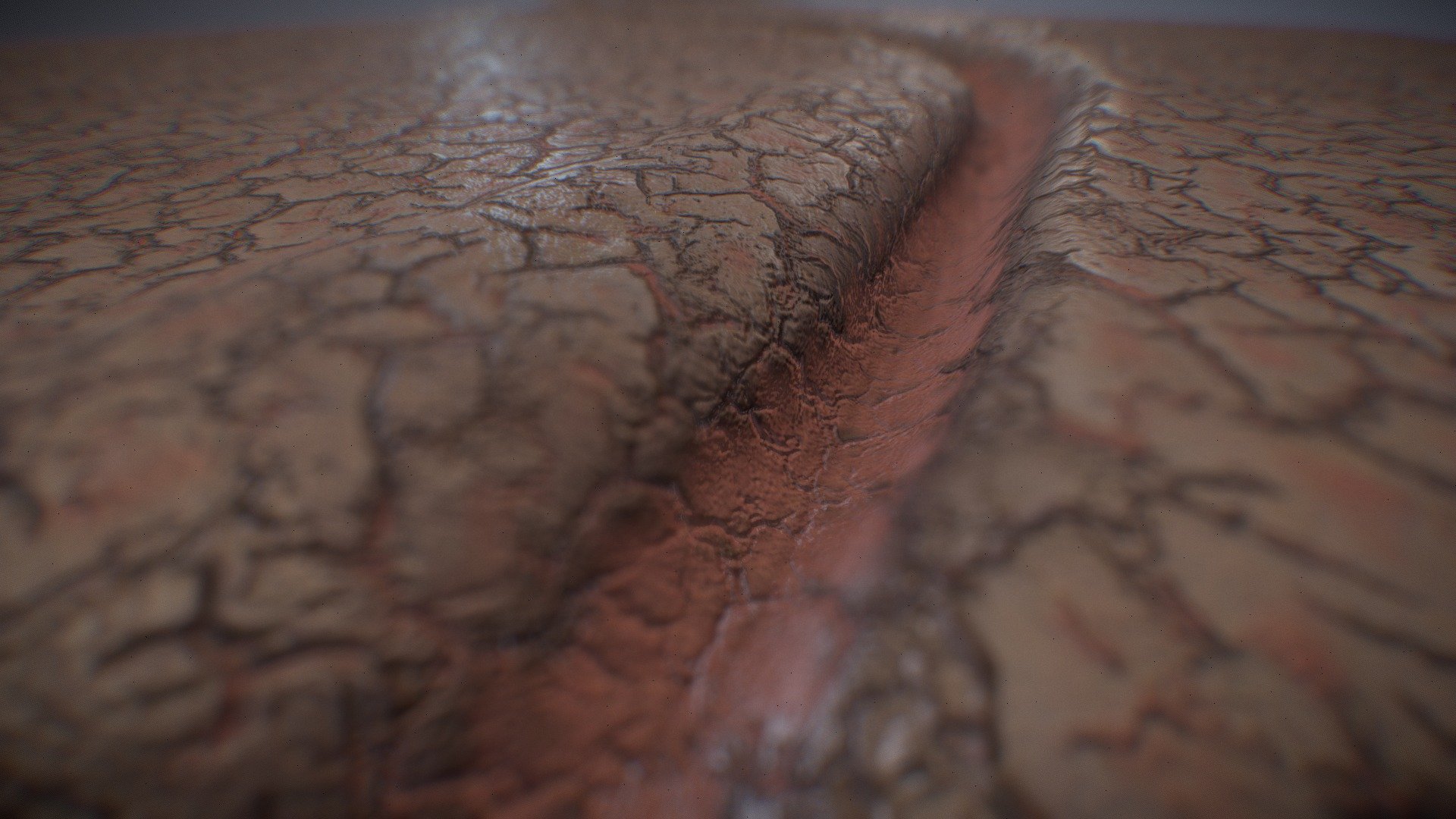 Trench LowPoly Painted 8K - 3D model by Idmenthal (@idmental.id ...