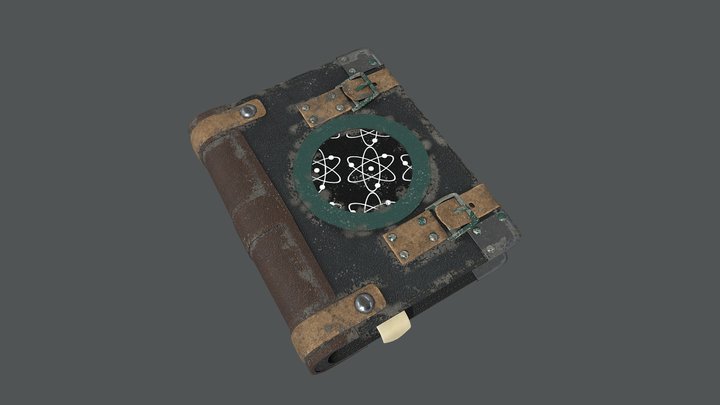 Book Art 3D Model