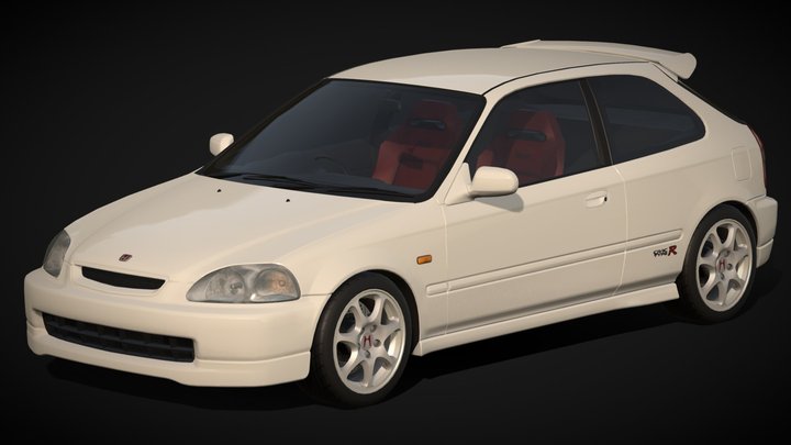 2000 Honda Civic Type-R – Modelo 3D gratuito STL