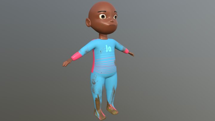 Muddy Twin Ja 3D Model