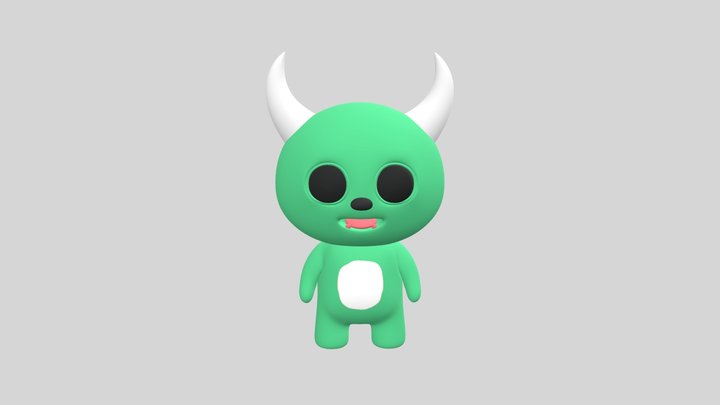 Baby Monster 3D Model