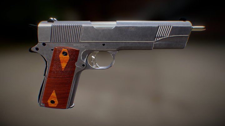 M1911 3D Model