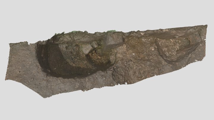 Shoring Pit & Post-hole from Micklegate, York 3D Model