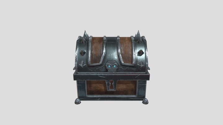 寶箱 3D Model