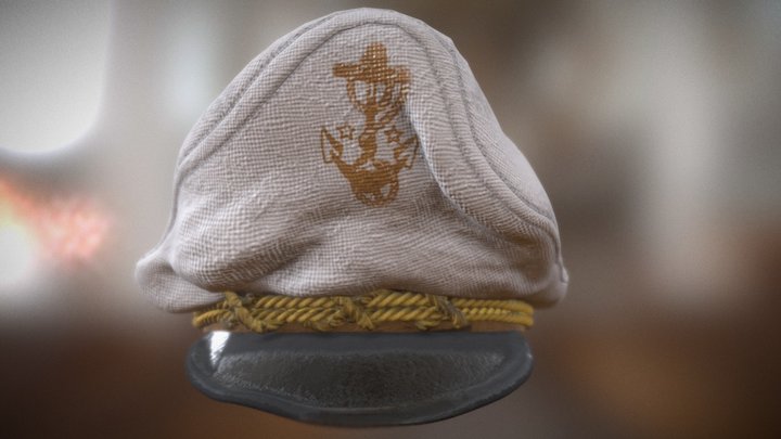 Sailor Hat 3D Model