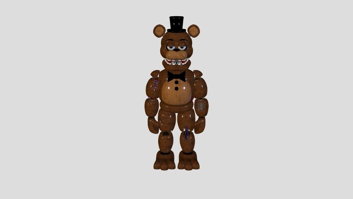 FNaF 2 Withered Freddy [Everything Animations] 3D Model