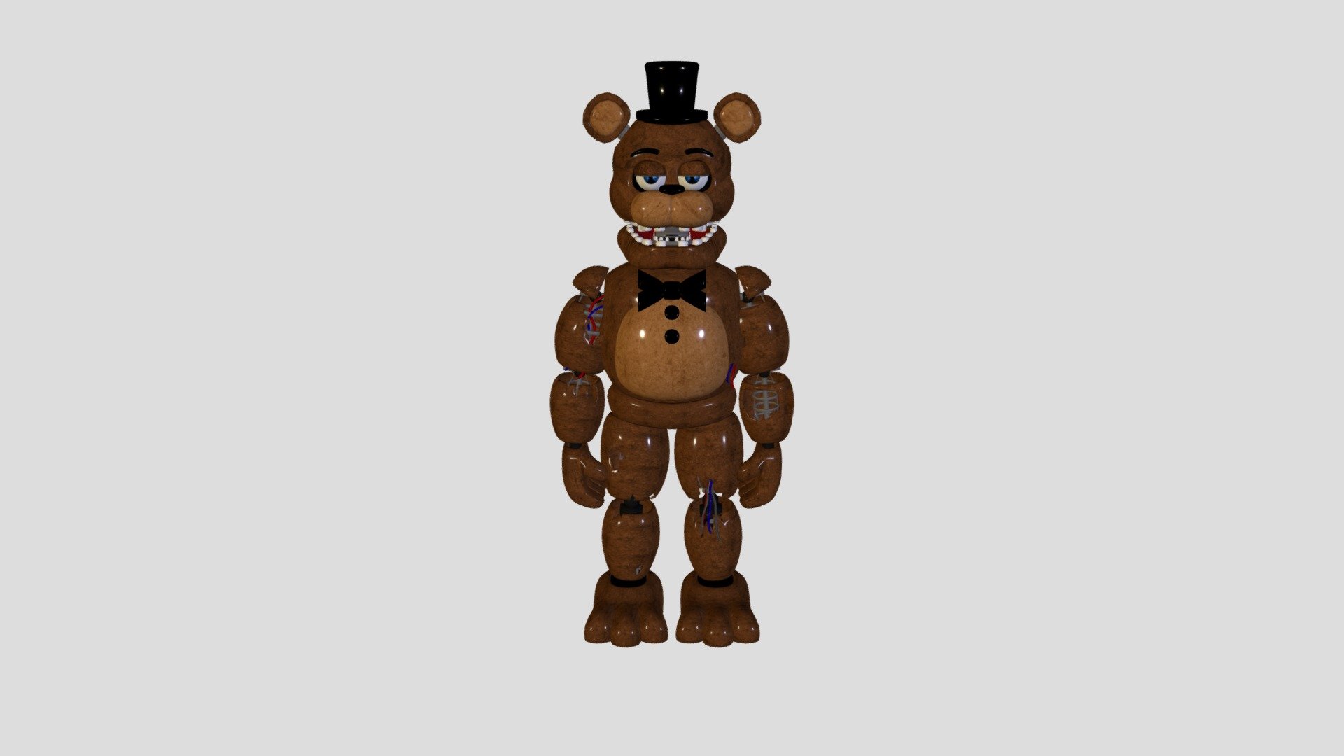FNaF 2 Withered Freddy [Everything Animations] - Download Free 3D model ...