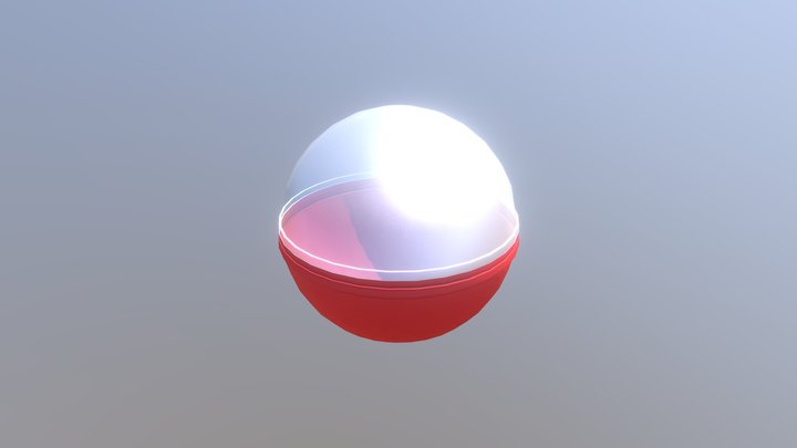 Gachapon ball 3D Model