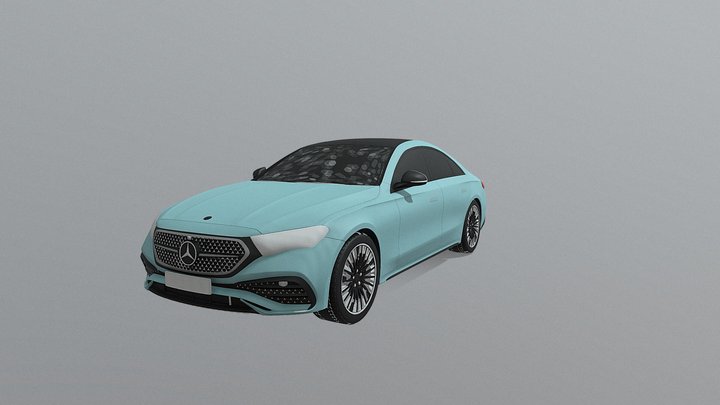 Mercedes-Benz E-Klasse (W213) Exclusive Line 2019 3D-Modell