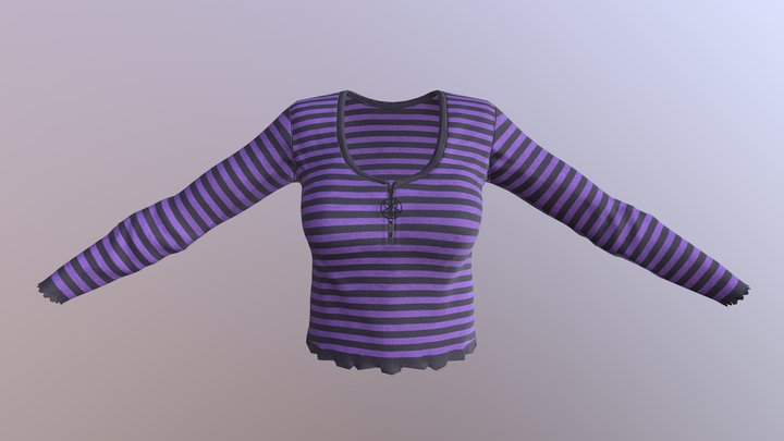 Advanced Game Characters - Shirt 3D Model