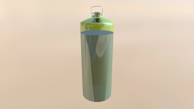 Read Jacob Home Bottle 3D Model